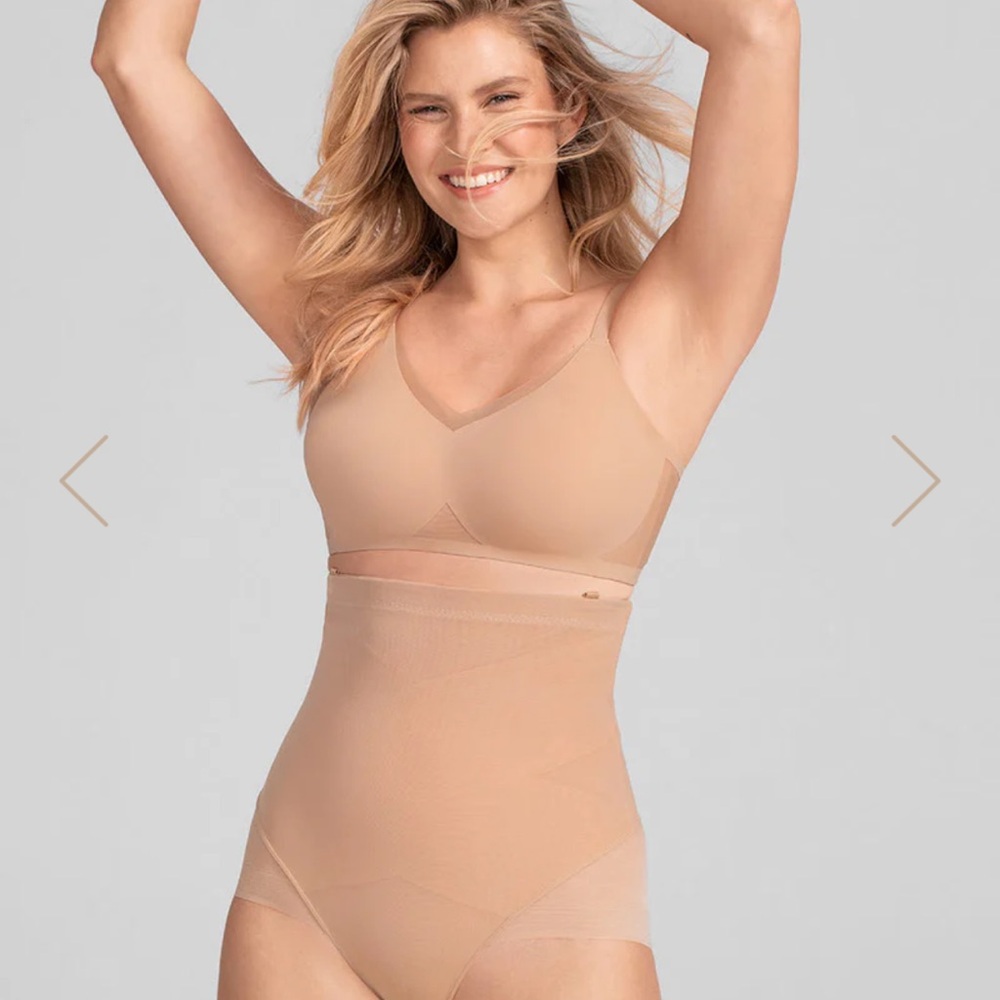 Honeylove super power brief in sand color